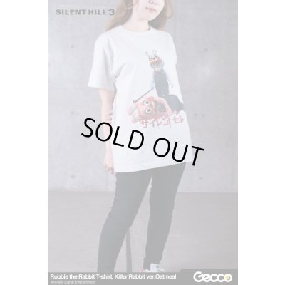 Photo11: SILENT HILL 3/ Robbie the Rabbit T-Shirt, Killer Rabbit ver. (Color: Oatmeal)