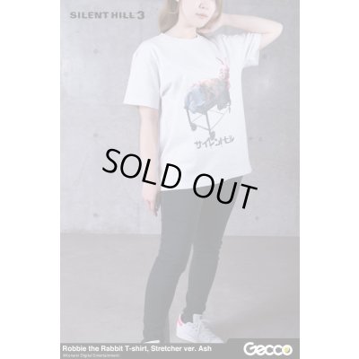 Photo13: SILENT HILL 3/ Robbie the Rabbit T-Shirt, Stretcher ver. (Color: Ash)