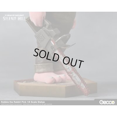 Photo16: SILENT HILL x Dead by Daylight, Robbie the Rabbit Pink 1/6 Scale Statue