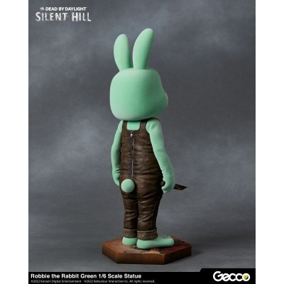 Photo6: SILENT HILL x Dead by Daylight, Robbie the Rabbit Green 1/6 Scale Statue