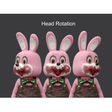 Other Images1: SILENT HILL x Dead by Daylight, Robbie the Rabbit Green 1/6 Scale Statue