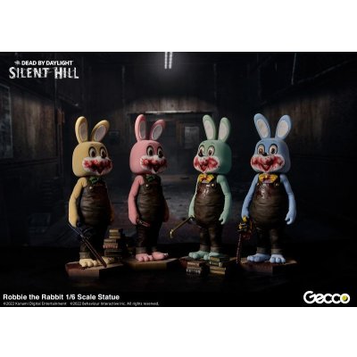 Photo20: SILENT HILL x Dead by Daylight, Robbie the Rabbit Green 1/6 Scale Statue