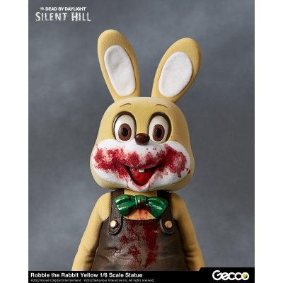 Photo9: SILENT HILL x Dead by Daylight, Robbie the Rabbit Yellow 1/6 Scale Statue