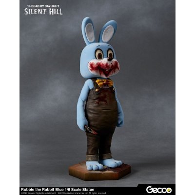 Photo8: SILENT HILL x Dead by Daylight, Robbie the Rabbit Blue 1/6 Scale Statue