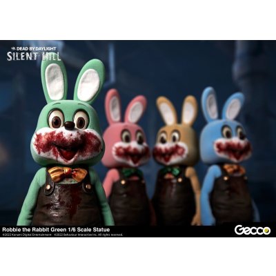 Photo19: SILENT HILL x Dead by Daylight, Robbie the Rabbit Green 1/6 Scale Statue