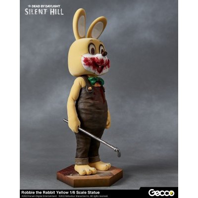 Photo17: SILENT HILL x Dead by Daylight, Robbie the Rabbit Yellow 1/6 Scale Statue