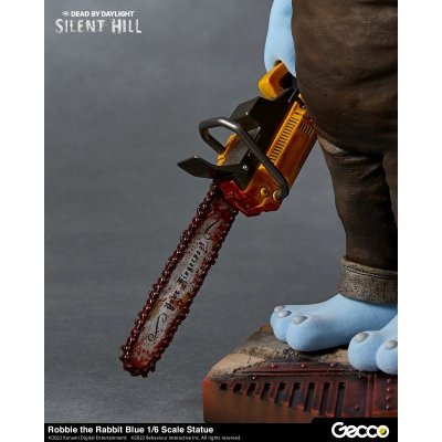 Photo16: SILENT HILL x Dead by Daylight, Robbie the Rabbit Blue 1/6 Scale Statue