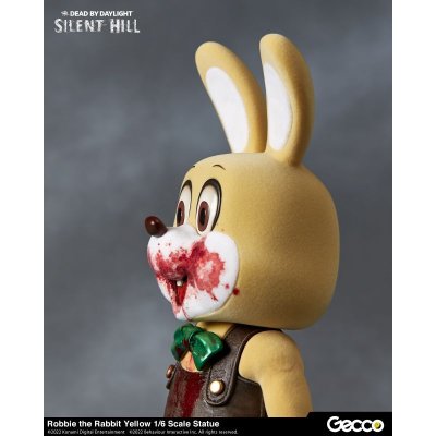 Photo11: SILENT HILL x Dead by Daylight, Robbie the Rabbit Yellow 1/6 Scale Statue