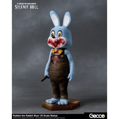 Photo2: SILENT HILL x Dead by Daylight, Robbie the Rabbit Blue 1/6 Scale Statue