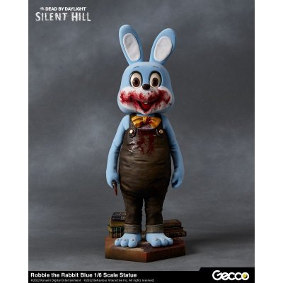 Photo1: SILENT HILL x Dead by Daylight, Robbie the Rabbit Blue 1/6 Scale Statue