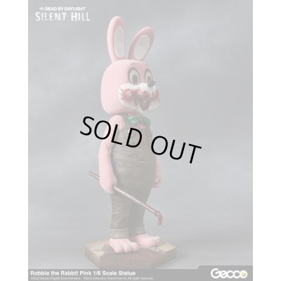 Photo17: SILENT HILL x Dead by Daylight, Robbie the Rabbit Pink 1/6 Scale Statue