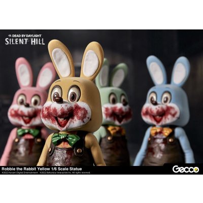 Photo19: SILENT HILL x Dead by Daylight, Robbie the Rabbit Yellow 1/6 Scale Statue