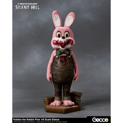Photo1: SILENT HILL x Dead by Daylight, Robbie the Rabbit Pink 1/6 Scale Statue　