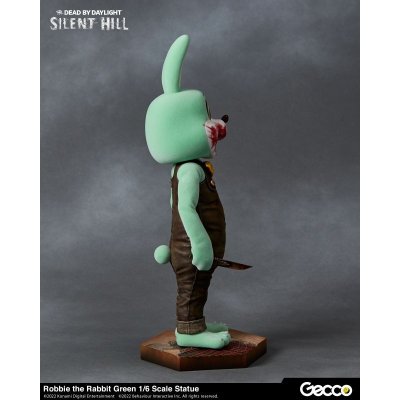 Photo7: SILENT HILL x Dead by Daylight, Robbie the Rabbit Green 1/6 Scale Statue
