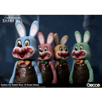 Photo19: SILENT HILL x Dead by Daylight, Robbie the Rabbit Blue 1/6 Scale Statue