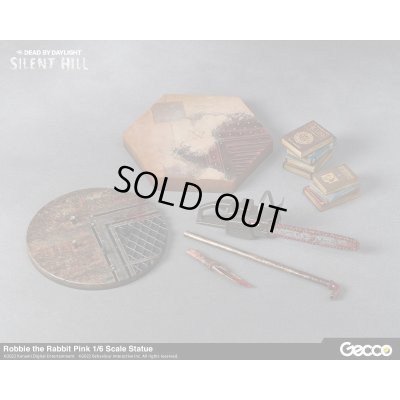 Photo18: SILENT HILL x Dead by Daylight, Robbie the Rabbit Pink 1/6 Scale Statue