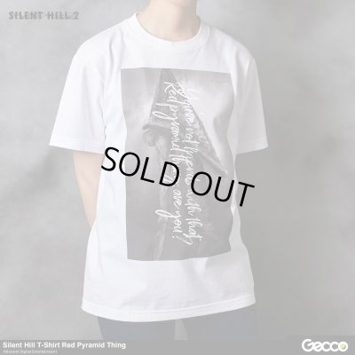 Photo4: SILENT HILL T-shirt/ Red Pyramid Thing (Color: White)