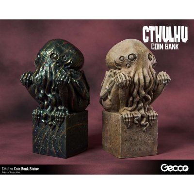 Photo2: Cthulhu Coin Bank Statue (Original Color/Stone Color)