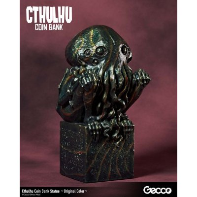 Photo11: Cthulhu Coin Bank Statue (Original Color/Stone Color)