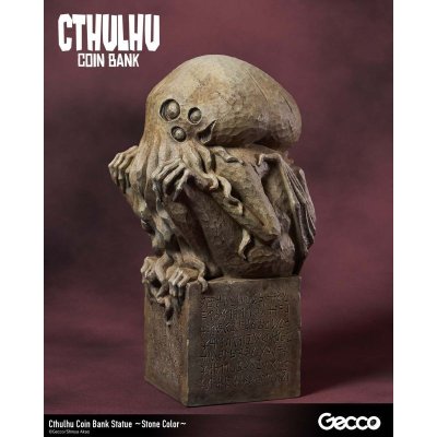 Photo21: Cthulhu Coin Bank Statue (Original Color/Stone Color)