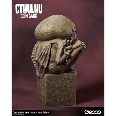 Photo25: Cthulhu Coin Bank Statue (Original Color/Stone Color)