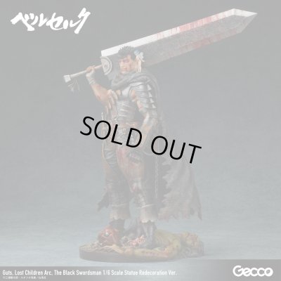 Photo2: Berserk/ Guts, Lost Children Arc, The Black Swordsman 1/6 Scale Statue Redecoration Ver.