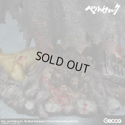 Photo26: Berserk/ Guts, Lost Children Arc, The Black Swordsman 1/6 Scale Statue Redecoration Ver.