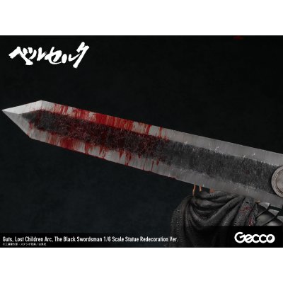 Photo29: Berserk/ Guts, Lost Children Arc, The Black Swordsman 1/6 Scale Statue Redecoration Ver.