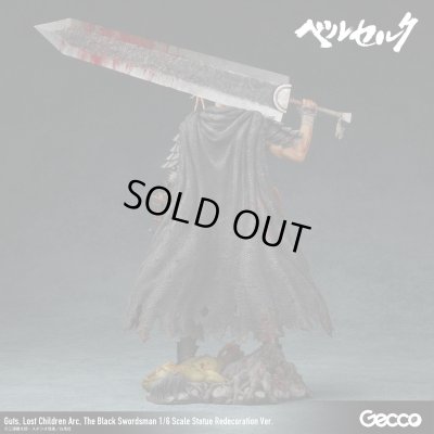 Photo5: Berserk/ Guts, Lost Children Arc, The Black Swordsman 1/6 Scale Statue Redecoration Ver.