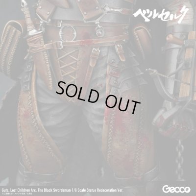 Photo12: Berserk/ Guts, Lost Children Arc, The Black Swordsman 1/6 Scale Statue Redecoration Ver.