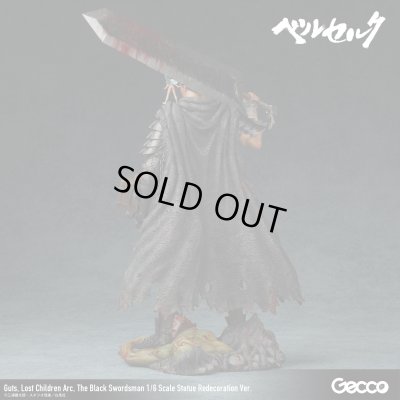 Photo4: Berserk/ Guts, Lost Children Arc, The Black Swordsman 1/6 Scale Statue Redecoration Ver.