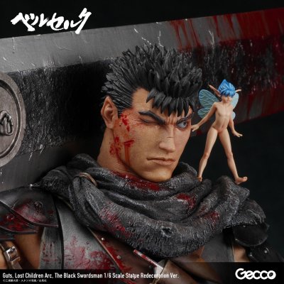 Photo39: Berserk/ Guts, Lost Children Arc, The Black Swordsman 1/6 Scale Statue Redecoration Ver.