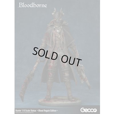 Photo11: Bloodborne Hunter 1/6 Scale Statue ~Blood Regain Edition~