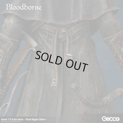 Photo25: Bloodborne Hunter 1/6 Scale Statue ~Blood Regain Edition~