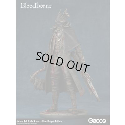 Photo3: Bloodborne Hunter 1/6 Scale Statue ~Blood Regain Edition~