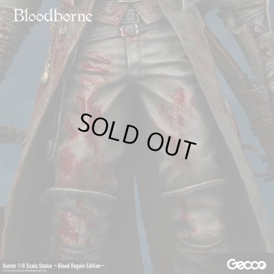 Photo21: Bloodborne Hunter 1/6 Scale Statue ~Blood Regain Edition~