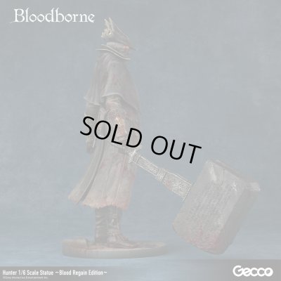 Photo37: Bloodborne Hunter 1/6 Scale Statue ~Blood Regain Edition~