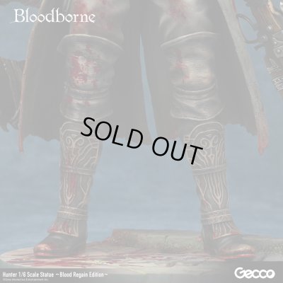 Photo29: Bloodborne Hunter 1/6 Scale Statue ~Blood Regain Edition~