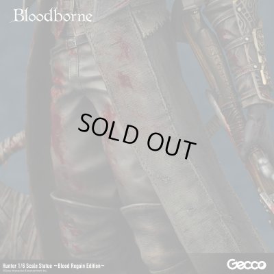 Photo22: Bloodborne Hunter 1/6 Scale Statue ~Blood Regain Edition~