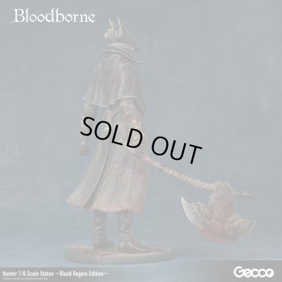 Photo39: Bloodborne Hunter 1/6 Scale Statue ~Blood Regain Edition~