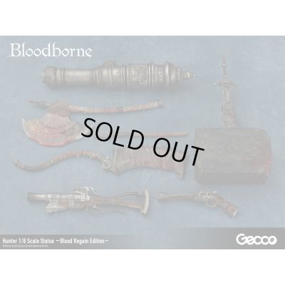 Photo2: Bloodborne Hunter 1/6 Scale Statue ~Blood Regain Edition~