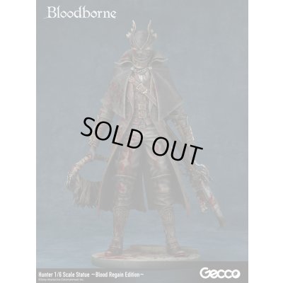 Photo1: Bloodborne Hunter 1/6 Scale Statue ~Blood Regain Edition~