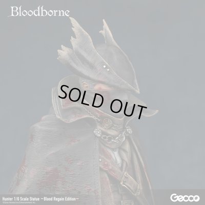Photo16: Bloodborne Hunter 1/6 Scale Statue ~Blood Regain Edition~