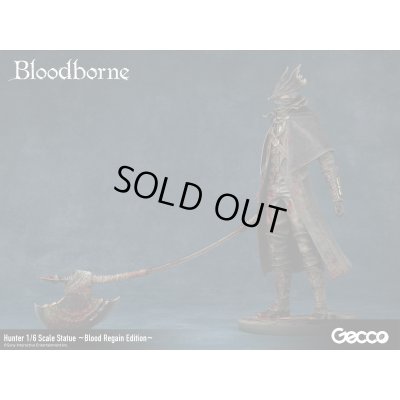 Photo41: Bloodborne Hunter 1/6 Scale Statue ~Blood Regain Edition~