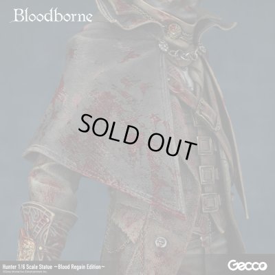 Photo19: Bloodborne Hunter 1/6 Scale Statue ~Blood Regain Edition~