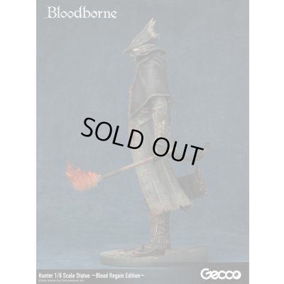 Photo44: Bloodborne Hunter 1/6 Scale Statue ~Blood Regain Edition~