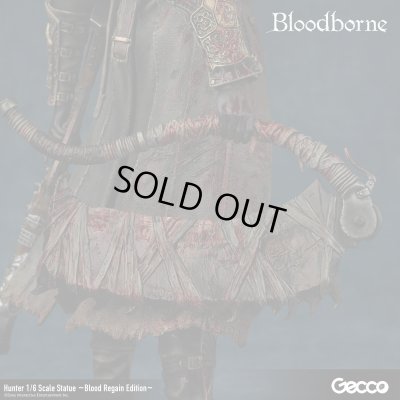 Photo26: Bloodborne Hunter 1/6 Scale Statue ~Blood Regain Edition~