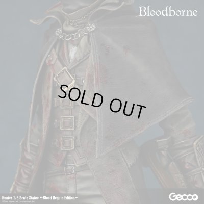 Photo18: Bloodborne Hunter 1/6 Scale Statue ~Blood Regain Edition~