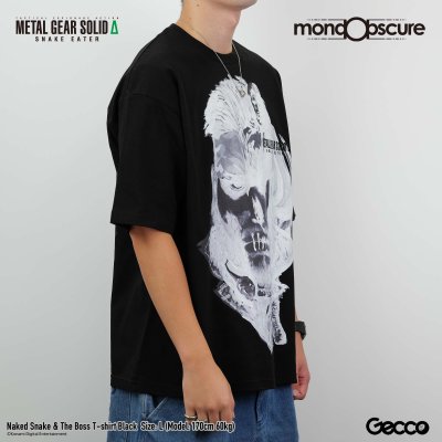 Photo18: METAL GEAR SOLID Δ: SNAKE EATER, Naked Snake & The Boss T-shirt