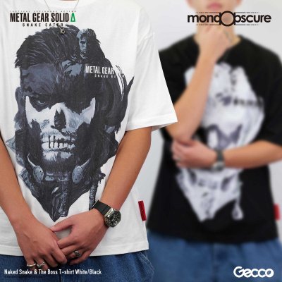 Photo31: METAL GEAR SOLID Δ: SNAKE EATER, Naked Snake & The Boss T-shirt